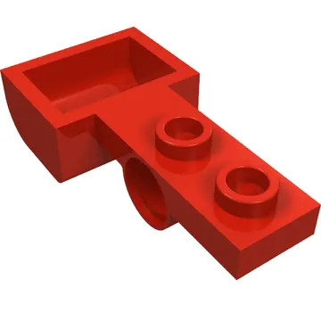Launcher, 1 x 4 with 1 x 2 Plate with Pin Hole and Bucket (Catapult)