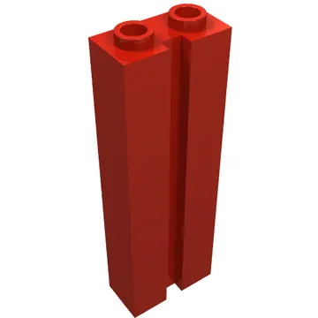 Brick Special 1 x 2 x 5 with Groove