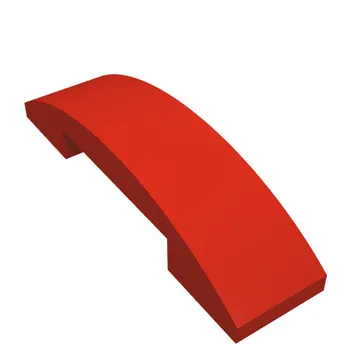 Brick Curved 4 x 1 Double with No Studs