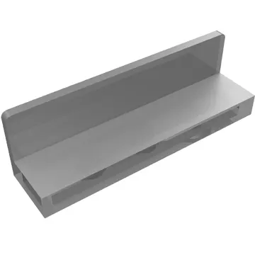 Panel 1 x 4 x 1 with Rounded Corners [Thin Wall]