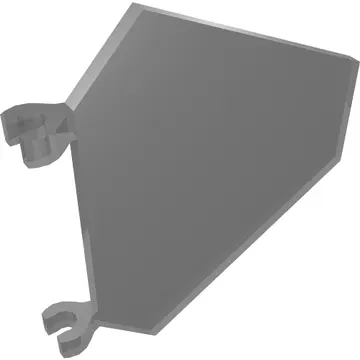 Flag 5 x 6 Hexagonal with U Clips