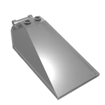 Windscreen 8 x 4 x 2 with Handle and 2 Studs [Solid Studs] [Plain]