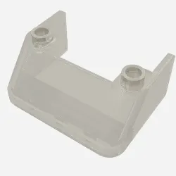 Windscreen 3 x 4 x 1 1/3 with 2 Studs on Top