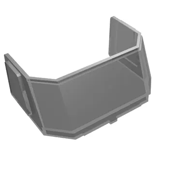 Glass for Windscreen 4 x 6 x 4 Cab with Hinge [Fits 45406]