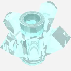 Rock 1 x 1 Crystal 4 Point