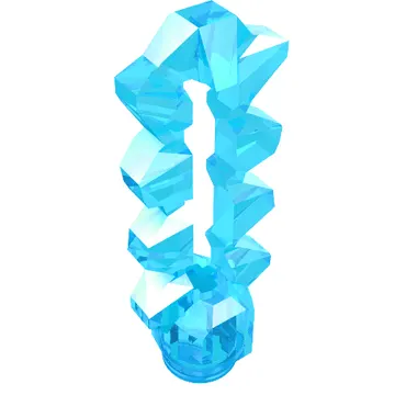 Weapon Sword Double Blade Serrated with Bar Holder (Chi Sword)