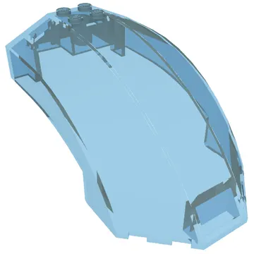 Windscreen 6 x 10 x 4 Curved