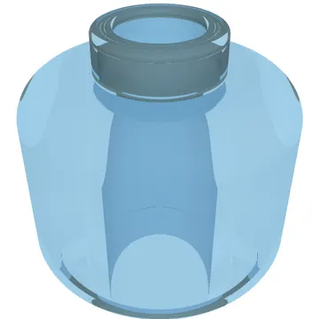 Minifig Head [Plain] [Vented Stud - 2 Holes]
