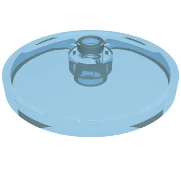Dish 4 x 4 Inverted with Open Stud [Radar]