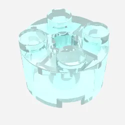 Brick Round 2 x 2 with Axle Hole