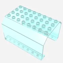 Aircraft Fuselage Angular Top 6 x 8 x 4