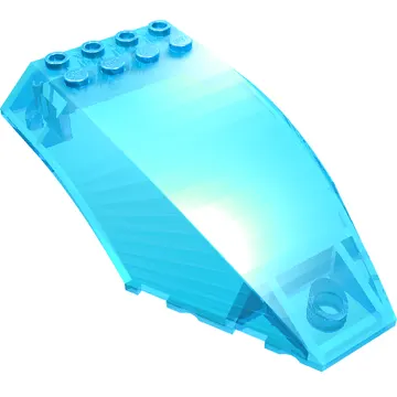 Windscreen 10 x 6 x 2 Curved