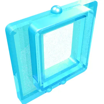 Glass for Window 1 x 2 x 2 Plane