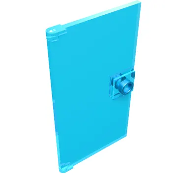 Door 1 x 4 x 6 Smooth with Square Handle Plinth
