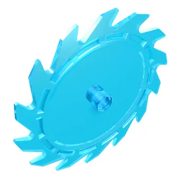 Technic Circular Saw Blade 9 x 9 with Pin Hole