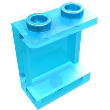 Panel 1 x 2 x 2 [Side Supports / Hollow Studs]