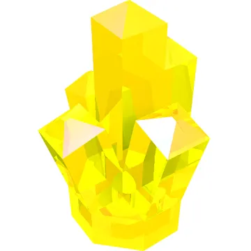 Rock 1 x 1 Crystal 5 Point