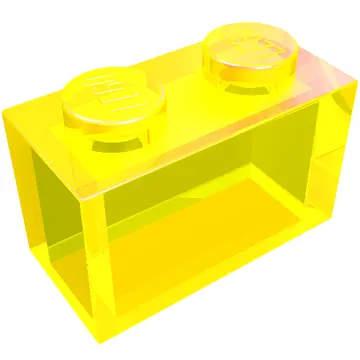 Brick 1 x 2 without Bottom Tube