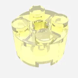 Brick Round 2 x 2 with Axle Hole