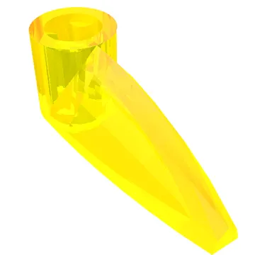 Technic Tooth 1 x 3 with Axle Hole [Rounded Underside]