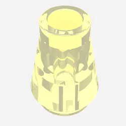 Cone 1 x 1 [No Top Groove]