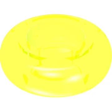 Clikits Bead, Ring, Thick Small with Hole