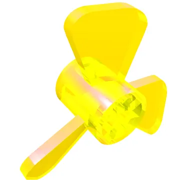 Propeller 3 Blade 3 Diameter with Axle Cross