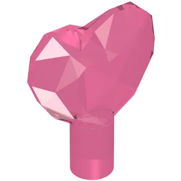 Rock - Heart Jewel with Shaft