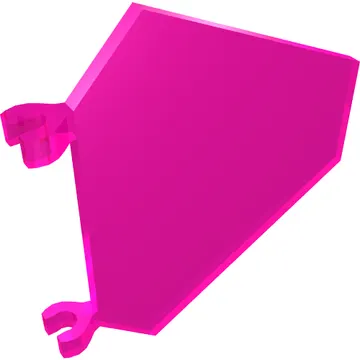 Flag 5 x 6 Hexagonal with U Clips