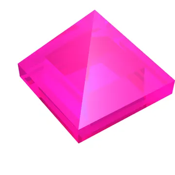 Brick Sloped 45° 1 x 1 x 2/3 Quadruple Convex [Pyramid]