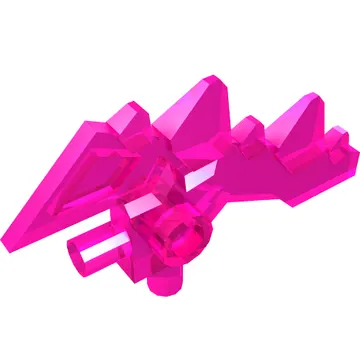 Weapon Blade with Spikes and Two Bars
