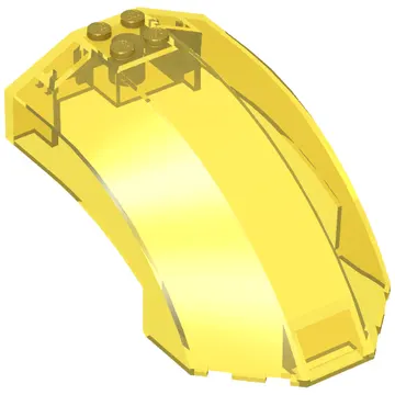 Windscreen 6 x 10 x 4 Curved