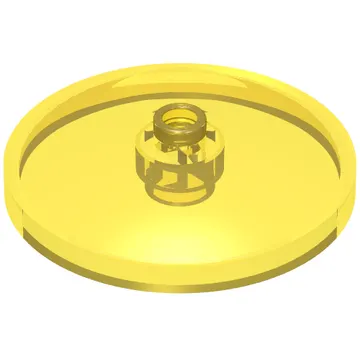 Dish 4 x 4 Inverted with Open Stud [Radar]