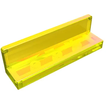 Panel 1 x 4 x 1 with Rounded Corners [Thick Wall]
