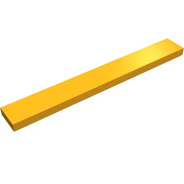 Tile 1 x 8 with Groove