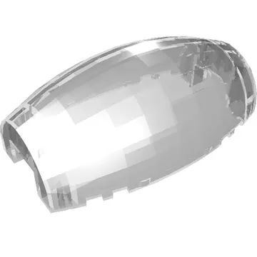 Windscreen 10 x 6 x 3 Bubble Canopy Double Tapered with Square Front Cutout