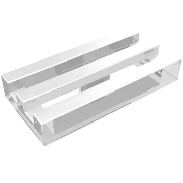 Tile Special 1 x 2 Grille with Bottom Groove