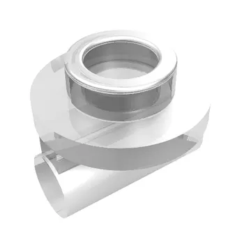 Plate Round 1 x 1 with Hollow Stud and Bar on Underside