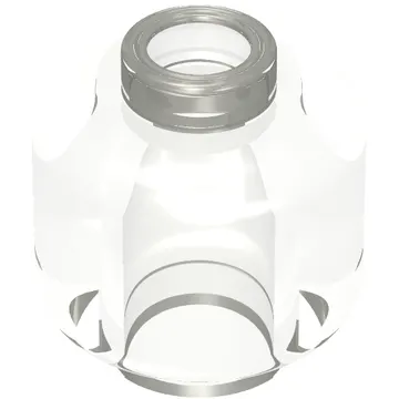 Minifig Head [Plain] [Vented Stud - 2 Holes]