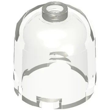 Brick Round 2 x 2 x 1 2/3 Dome Top, Hollow Stud