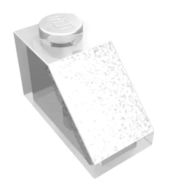 Brick Sloped 45° 2 x 1 with Bottom Pin