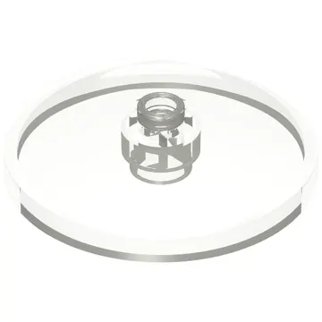 Dish 4 x 4 Inverted with Open Stud [Radar]