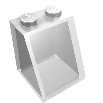 Brick Sloped 65° 2 x 2 x 2 Smooth without Bottom Tube
