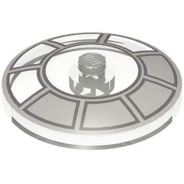 Dish 4 x 4 Inverted [Radar] with Millennium Falcon Cockpit Print