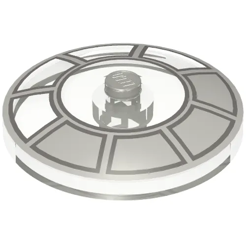 Dish 4 x 4 Inverted [Radar] with Millennium Falcon Cockpit Print