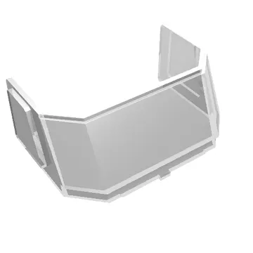 Glass for Windscreen 4 x 6 x 4 Cab with Hinge [Fits 45406]