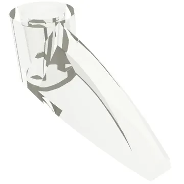 Technic Tooth 1 x 3 with Axle Hole [Hollow Underside]