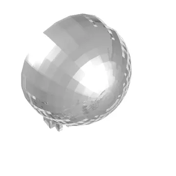 Windscreen 6 x 6 x 3 Canopy Half Sphere with Dual 2 Fingers