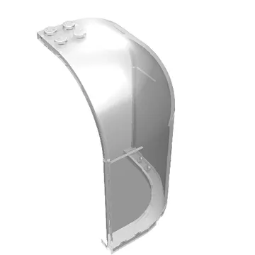 Panel 6 x 6 x 9 Corner Convex with Curved Top