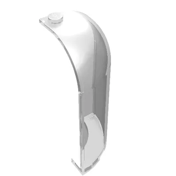 Panel 3 x 3 x 6 Corner Convex with Curved Top